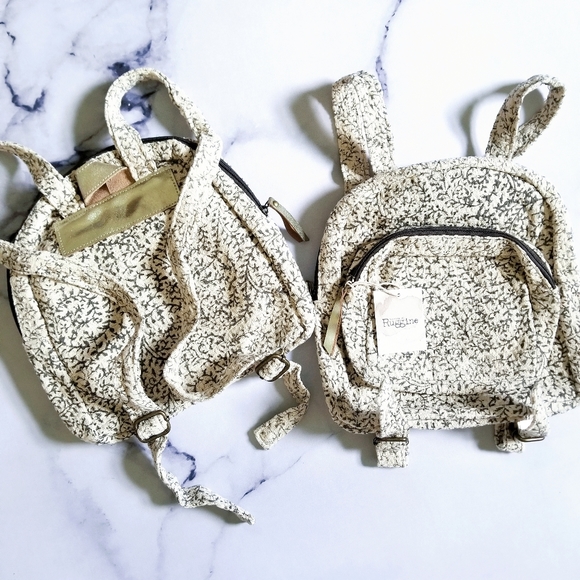 NWT Handmade Boho Backpack in Dark Grey - Picture 9 of 13